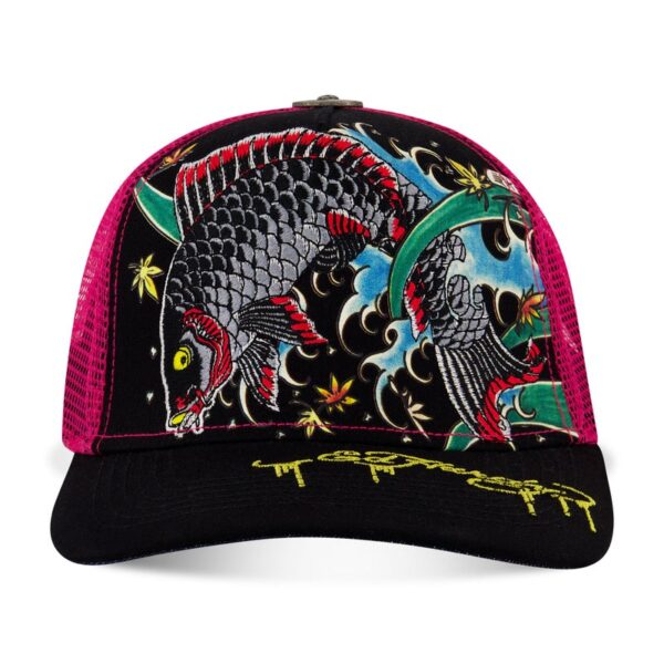 Ed Hardy Embroidered Koi Fish Hat