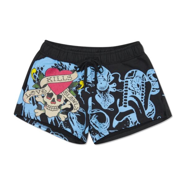 Ed Hardy NYC Skull Fleece Sweatshort