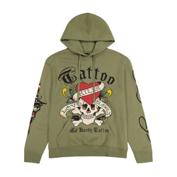 Ed Hardy LKS Skull Hoodie